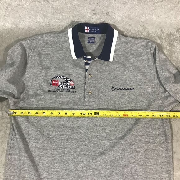 JASON KELLER CYSTIC FIBROSIS CELEBRITY GOLF POLO - Picture 6 of 8